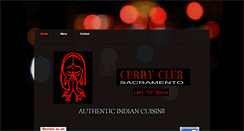 Desktop Screenshot of curryclubsacramento.com